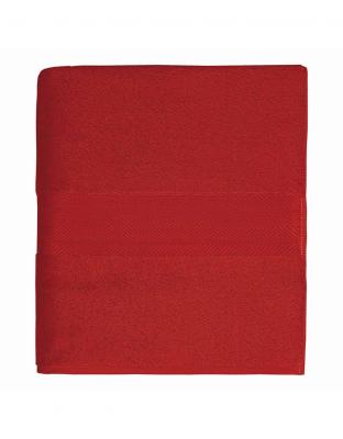 SENSEI MAISON Linge de bain en coton moelleux 550gr/m&sup2; - Rubis - 100 x 150 cm