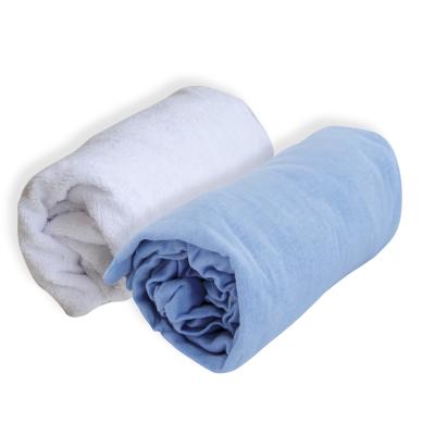 DOUX NID  Lot 1 Alese + 1 Drap Housse - 70x140 Cm - Bleu clair