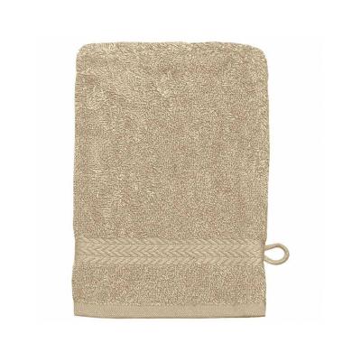 SENSEI MAISON Gant de toilette 16 x 22 cm en coton couleur ficelle 16x22 cm