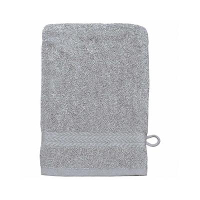 SENSEI MAISON Llot de 3 gants de toilette 550 g/m&sup2; gris perle 16x22 cm