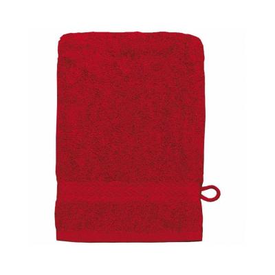 SENSEI MAISON Lot de 3 gants de toilette 550gr/m&sup2; rubis 16x22 cm