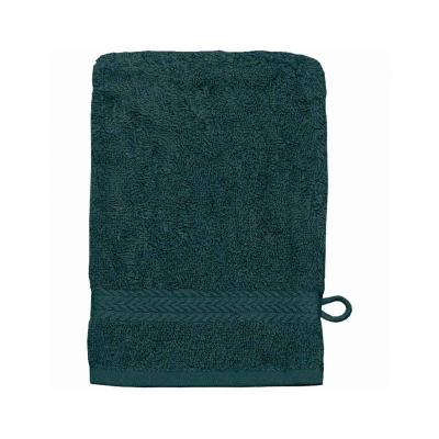 SENSEI MAISON Llot de 3 gants de toilette 550 g/m&sup2; petrol 16x22 cm