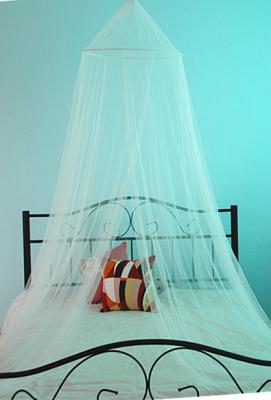 HomeMaison Moustiquaire Ciel de lit Blanc, Polyester, 32 x 37 cm