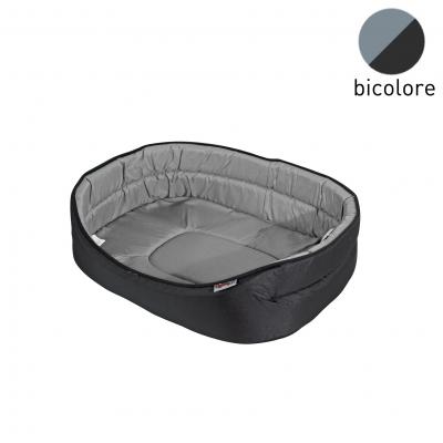 GENERIQUE Panier Ovale Pour Animaux - Noir / Gris - L 50 X L 32 Cm
