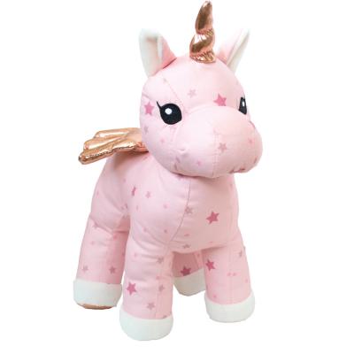 DOMIVA Peluche musical b&eacute;b&eacute; jolly rose/ecru 30cm