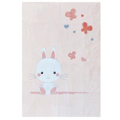 DOMIVA  Plaid Lapinou - Microfibre - 100x140 Cm
