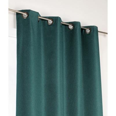Rideau d'ameublement 100% occultant - Vert - 140 x 240 cm