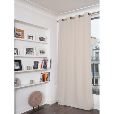 Rideau Phonique Occultant et Thermique MOONDREAM Galet 140 x 260 cm