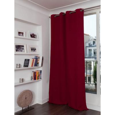 Rideau Phonique Occultant et Thermique MOONDREAM Grenat 145x 260 cm