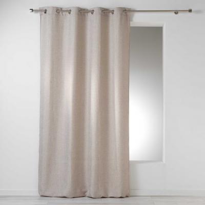 CDaffaires Rideau a oeillets 140 x 260 cm chambray uni select Lin