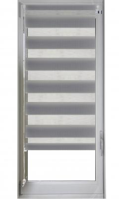 Store enrouleur jour/nuit Gris 87 x 170 cm - Gris
