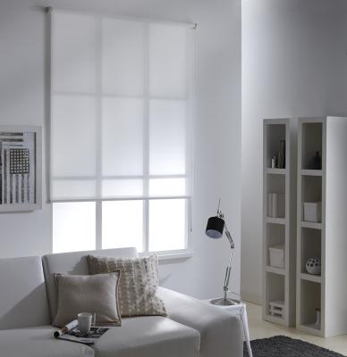 Store Enrouleur Tamisant Blanc - Blanc - 90 x 190 cm