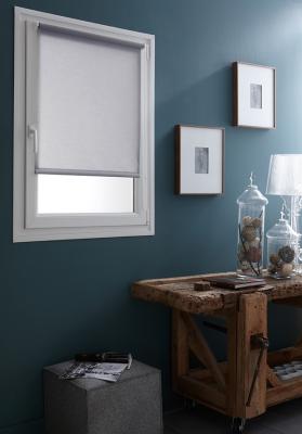 Store Easy roll tamisant gris clair l.62xh.170cm