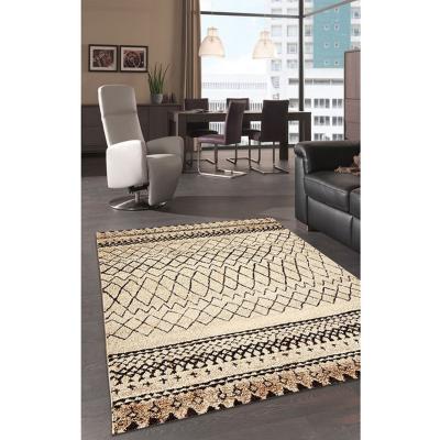 UNAMOURDETAPIS Tapis salon et chambre tiss&eacute; motif berb&egrave;re MO 83