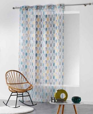 CDaffaires Panneau a oeillets 140 x 240 cm voile imprime transfert palpito Blanc