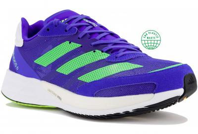 ADIDAS  Adizero Adios 6 - Bleu - Chaussures Running Homme taille 43.5