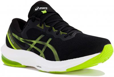 ASICS  Gel-Pulse 13, Running Shoe Homme, Black Hazard Green, 44.5 EU
