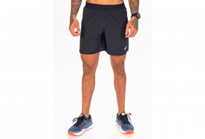 ASICS Short homme Road 7IN . Couleur: Noir
