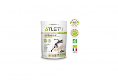 ATLET NUTRITION PROTEINE WHEY NATIVE ENERGETIQUE ATLET Cacao 450g