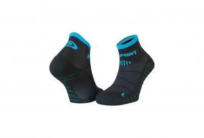 BV SPORT  SCR One EVO - Chaussettes running Black Blue 36 - 38