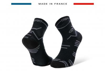 BV SPORT  Trail Ultra - Chaussettes trail Black Grey 39 - 41