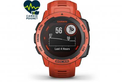 GARMIN  Instinct Solar Rouge