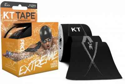 KT TAPE Bande predecoupee  pro extreme noir 20 bandes