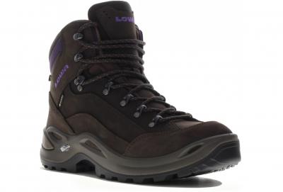 LOWA  - Renegade GTX&reg; Mid Ws - Chaussures randonn&eacute;e femme Slate / Blackberry - 36.5