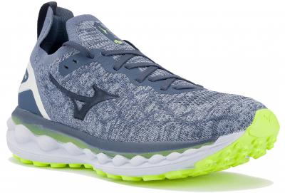 MIZUNO  Chaussures De Running Wave Sky Neo 2 - Gris/bleu/violet Femme, pointure 38 