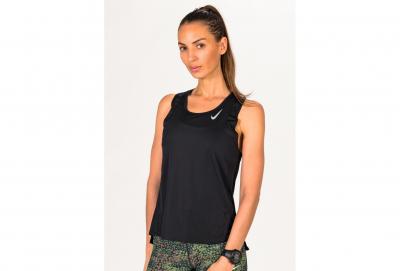 NIKE  W NK DF Race Singlet Vest Women's, Black/Reflective Silv, S