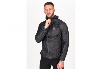 ODLO  Zeroweight Dual Dry - Veste imperm&eacute;able homme Black S