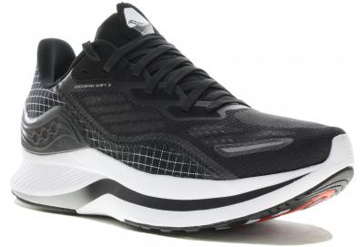 SAUCONY  Baskets Endorphin Shift 2 pour Homme, Noir/Blanc, 46 EU