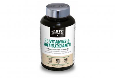 STC NUTRITION Complement alimentaire  33 vitamins antioxydants 90 gelules