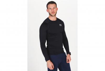 UNDER ARMOUR Tee Shirt Ml -  - Ua Hg Armour Comp Ls - Noir Homme XL