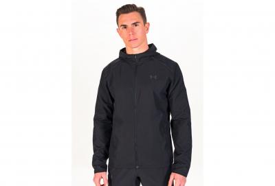 UNDER ARMOUR Veste coupe vent  storm run noir