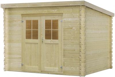 EDEN PARTENAIRE JARDIN  - Abri de jardin mono-pente en bois Morvan