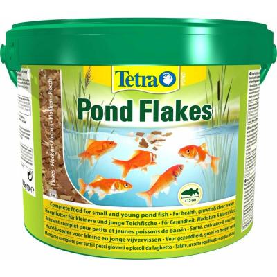 TETRA Alimentation  Pond Flakes pour poissons de bassin 10 litres