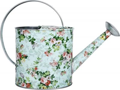  Esschert Design - Arrosoir en acier galvanis&eacute; Roses 1,95 litres
