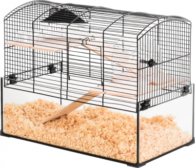 ZOLUX  Cage Neo Panas Petit Rongeur L 52 X P 28.5 X H 40 Cm Noire
