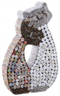 Aubry Gaspard - Chats en papier recycl&eacute;