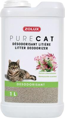 ZOLUX D&eacute;sodorisant pour liti&egrave;re fra&icirc;cheur ch&egrave;vrefeuille 