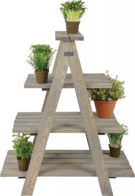ESSCHERT DESIGN  &Eacute;chelle &agrave; plantes triangulaire 62 x 39 x 73 cm