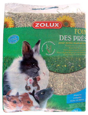 ZOLUX  - Foin des pr&eacute;s 75 litres (2,5 kg) pour petits mammif&egrave;res