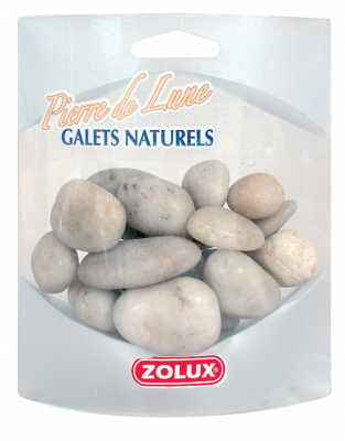 ZOLUX Galets naturels Pierre de Lune  pour aquarium