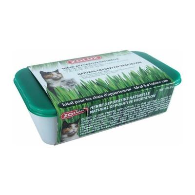 ZOLUX  - Herbe &agrave; chat d&eacute;purative naturelle