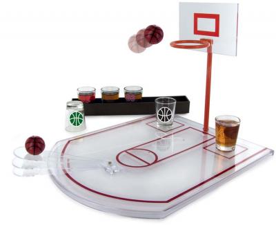Jeu D Alcool Basket Ball 6 Verres Panier Drinking Game Ambiance
