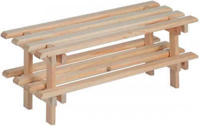 Astigarraga - Meuble &agrave; chaussures en pin massif Evolution