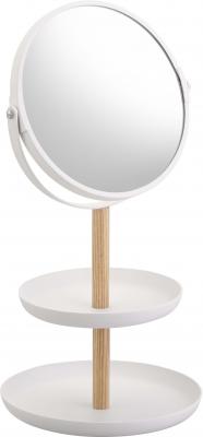 GERSON  Support bijoux avec miroir - &Oslash; 16 cm - H34 cm