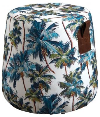 AUBRY GASPARD  - Pouf en tissu Jungle