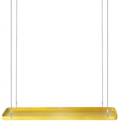 ESSCHERT DESIGN Support &agrave; plantes rectangulaire &agrave; suspendre dor&eacute; Longueur de 58 cm